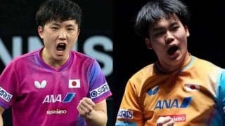 卓球日本男子“2強”に期待　エース・張本智和は悲願の初優勝へ　飛躍の18歳・松島輝空は世界王者の王楚欽と激突【WTTファイナルズ香港】
