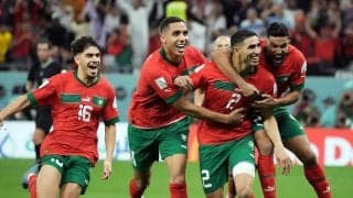 ｢なんこれ…すご｣｢キャプテン翼だ｣来夏W杯ベスト32で対戦!? モロッコ代表の衝撃的オーバーヘッド弾に日本恐怖！｢身体能力ヤバすぎる…｣｢やっぱモロッコ強そう｣