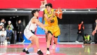 全国高校バスケ　福島東稜の男子は勝利、3回戦進出へ　女子は敗退