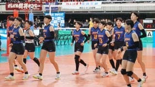 春高バレー　西彼杵、井上博明前監督の弔いならず　悔しい初戦敗戦も田中心主将「次につなげるしかない」
