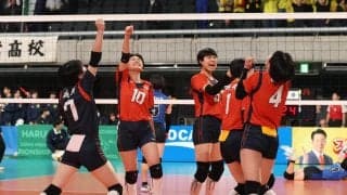 春高バレー　誠英、ストレート勝ちにも次戦へさらに「全員でギアを上げたい」