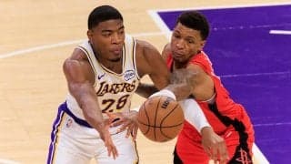 【NBA】「リーグ全体で見てもトップクラス」レイカーズHCが称賛した八村塁のスキルとは？　右ふくらはぎの肉離れから復活