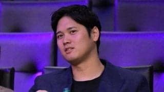大谷翔平、英語スピーチの全て　ド軍、真美子夫人、裏方にも…2分半に詰まった感謝の想い