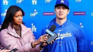 大谷＆朗希にだけ“日本流”…届けた10文字の感謝　ド軍美女レポーターが示した敬意