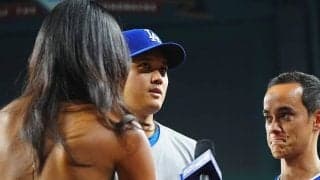 大谷＆朗希に挟まれ「変な気分」　思わずタジタジ…「お久しぶり」人物に爆笑