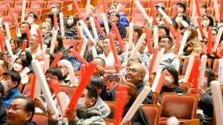 未明に盛岡から280人が熱い応援　スピードスケートの吉田雪乃選手