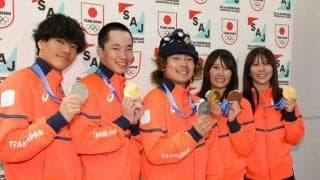 スノボの木村葵来、村瀬心椛らが帰国「一番上の表彰台は景色が高い」