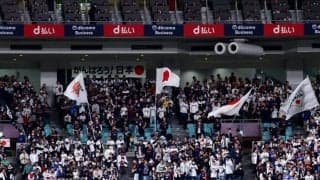 侍強化試合にいた“大物俳優”「マジかよ」　大谷の豪快フリー打撃直後…まさかの報告に騒然