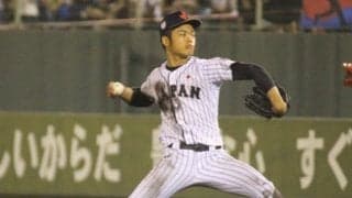 侍Jのサポートメンバー・根尾が1回無失点の快投！実戦4試合連続無失点