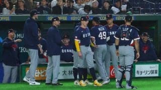 チェコ代表が「ペッパーミル？」　侍ジャパンとの絆…初回ヒットで“珍光景”