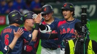 衝撃の「大谷劇場」に侍ナイン唖然　源田が明かしたベンチの会話「大谷翔平が大谷翔平してた」