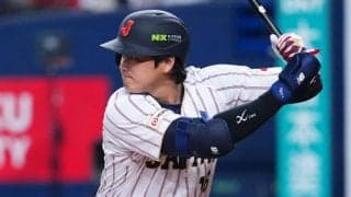 大谷翔平、第1打席は四球で出塁、東京D大歓声　WBC韓国戦…前日は満塁弾を含む3安打5打点の活躍