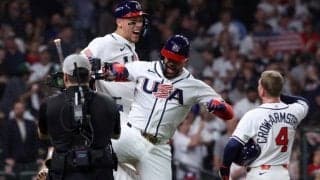 米国代表、イギリスに大勝し2連勝　CY賞スクーバルが初球被弾も…12安打9得点と打線猛攻