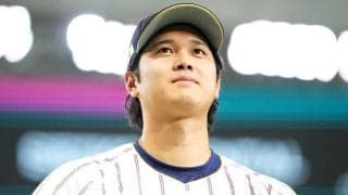 大谷翔平が脱帽した“超大物”　球場で交差した奇跡の瞬間「胸アツ」「なんか気持ちいい」