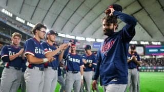 東京Dに広がった光景…“純粋なリスペクト”　代表引退のチェコ右腕に「素晴らしい野球人生を本当におめでとう！！」【WBC】