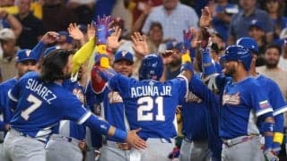 侍J、初対戦となる難敵ベネズエラとは？　アクーニャJr.以外にもスターだらけ、先発は206億円左腕