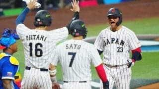 侍J・森下翔太、勝ち越し3ランに雄叫び　鈴木負傷交代で急遽出番→即豪快弾に騒然