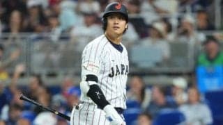 侍J、7回にリクエスト権が消滅　大谷翔平が打撃妨害を主張も…認められず三振に