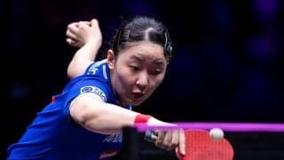 張本美和、大藤沙月を4－1撃破に「早い段階での戦術が大事だった」　注目の同士討ちを制した17歳が初優勝に王手【WTTチャンピオンズ重慶】