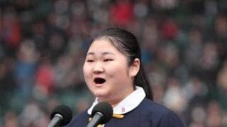 センバツ開会式で国歌独唱の鈴木彩花さん「納得できる出来」