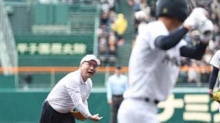 「選手は声援の中で」全盲の河合スポーツ庁長官がセンバツ始球式