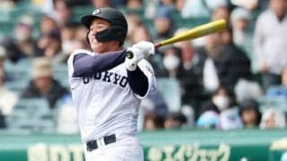 中京大中京、つなぐ打線で初戦突破　阿南光は毎回の好機生かせず