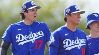 大谷翔平は「1番・DH」　山本由伸は最終調整…2番タッカー、3番ベッツのベスト布陣