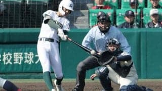 秋の涙胸に鍛えた集中力、勢いつける一打　千葉・専大松戸の柴田選手