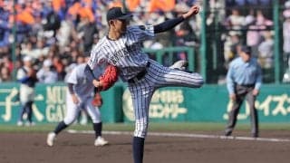 九州国際大付・注目の2年生左腕が8回2失点！カーブに手応えも自己採点は辛口「今日は20点」【センバツ】