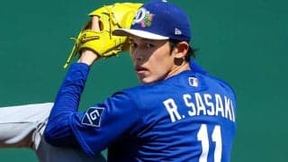 今春OP戦で防御率14.54…疑問視される状況でなぜ開幕ローテ入り？　ド軍幹部が語った佐々木朗希の“育て方”「成功を手にすると強く確信している」