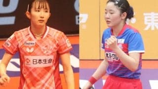 早田ひなが2番手で張本美和とエース対決　6度目制覇狙う日本生命か連覇目指すKA神奈川か　PO女子制覇かけて名門対決【Tリーグ】
