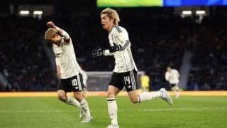 森保ジャパン、伊東純也の劇的ゴールでスコットランド代表に1ー0勝利！主力投入の後半に“超攻撃的”新システム変更が的中
