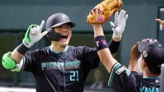 清宮幸太郎、125mの豪快2号…美しすぎる弾道に敵地騒然　万波と早くも2度目のアベック弾