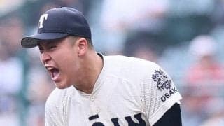 優勝投手の大阪桐蔭・川本「最後の打者は三振で…」　センバツ