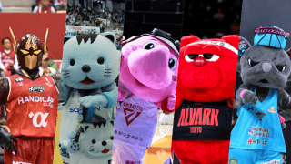 Bリーグマスコットオブザイヤーの中間結果発表… 4月10日に4位以下発表、トップ3はアワードで表彰