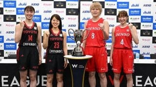 Wリーグ決勝前日会見…トヨタ山本麻衣「必死に勝つ」デンソー髙田真希「チャレンジャーとして挑む」