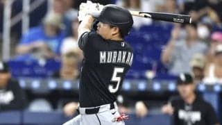 「他球団は後悔し始めている」“三振懸念”を覆す選球眼に米メディア注目　村上宗隆は「問題なく対応している」