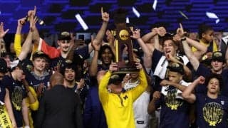 【NCAA男子トーナメント】ミシガン大学がコネチカット大学を破り優勝…37年ぶり2度目の全米制覇