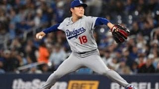 山本由伸が思わず笑顔「2つ救った」　殊勲の“立役者”に日米ファン興奮「神だわ」