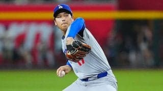 大谷翔平は「1番・投手」　2勝目＆2試合ぶり4号なるか…岡本和真と対戦へ、スタメン発表