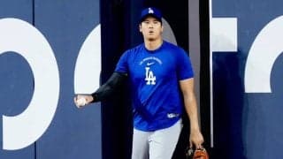 大谷翔平の快投は“謎特訓”の成果？　口元に不思議な一品…X疑問「想像を超えてくる」