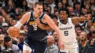 ウェスト3位のナゲッツがグリズリーズを下して10連勝…残り2試合はサンダー、スパーズと対戦