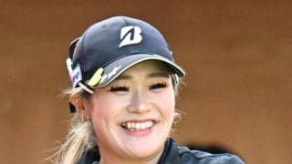 桑木志帆がベティちゃんコラボのウエア披露、稲見萌寧が「鎖骨のとこセクシー」と反応