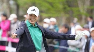渋野日向子「もっとスコアを出せたと思う」今季国内初戦初日は１オーバーの57位