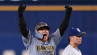 【阪神】９回大逆転で今季初首位！　代打前川右京が逆転呼ぶ二塁打の大仕事