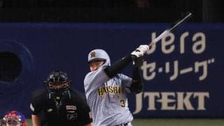 【阪神】冷静沈着な大山悠輔が珍しく感情あらわ　土壇場の適時打で両手たたき、気合満点の表情