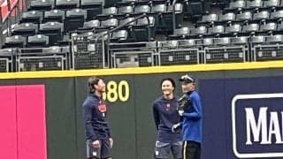 アストロズ今井達也　先発登板直前にイチロー氏へあいさつ
