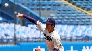 【東京6大学野球】 開幕戦スタメン　２連覇目指す明大の先発は湯田統真、東大は松本慎之介