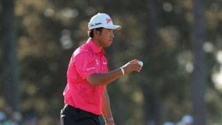 【マスターズ】松山英樹「今、入れたんじゃないですか？」取材中にマキロイ４連続バーディー締め