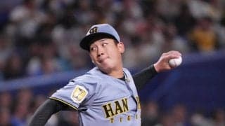 【阪神】伊原陵人、２勝目の権利持って６回１失点で交代